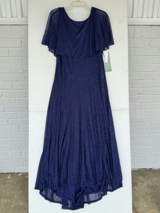J. Taylor Dresses & Skirts - NEW! J.Taylor Blue Sparkle Formal Dress Women's 12